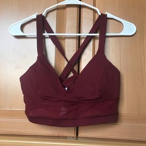 Lululemon light support crossover sports bra